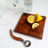 CANADIAN BLACK WALNUT SERVING BOARD 8" X 8"