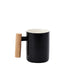 Ceramic Mug With Wooden Handle