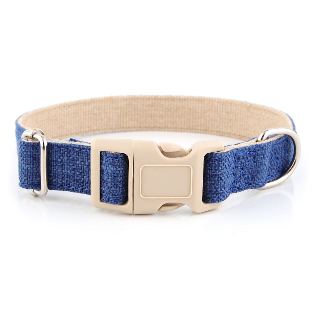 Natural Hemp Dog Collar