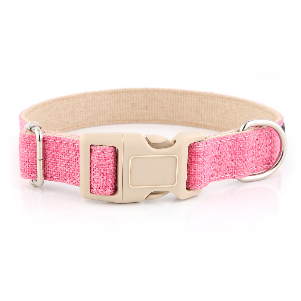 Natural Hemp Dog Collar