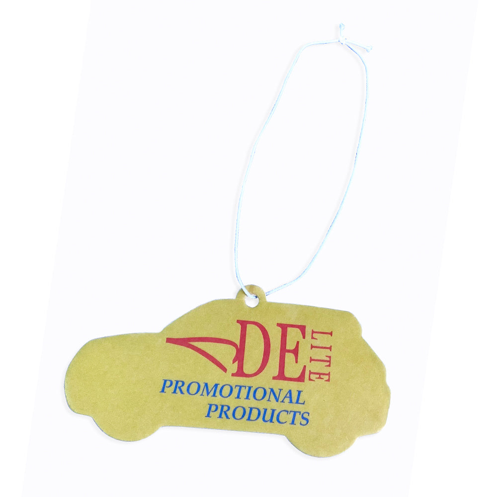 Ambientador de papel personalizado para coche
