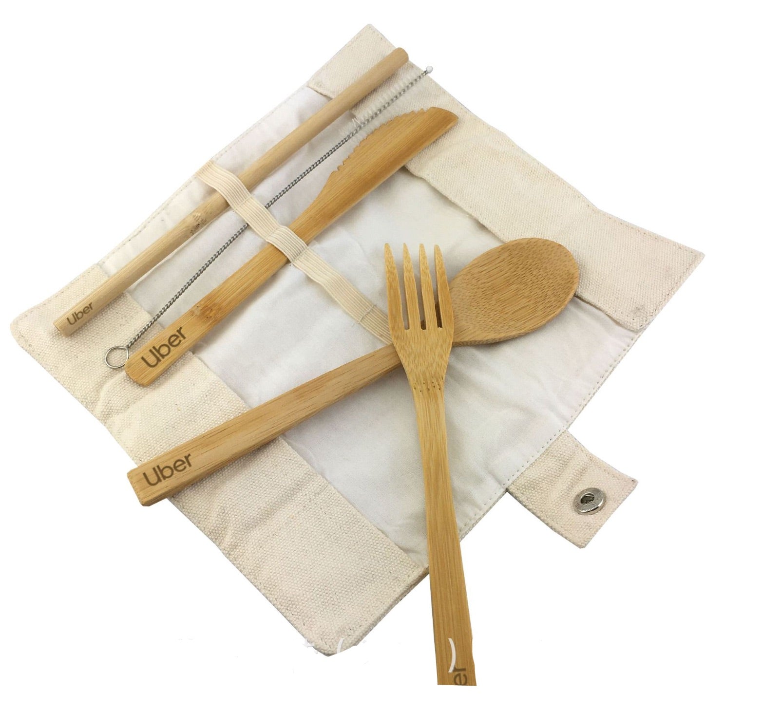 Travel Cutlery Bamboo Set