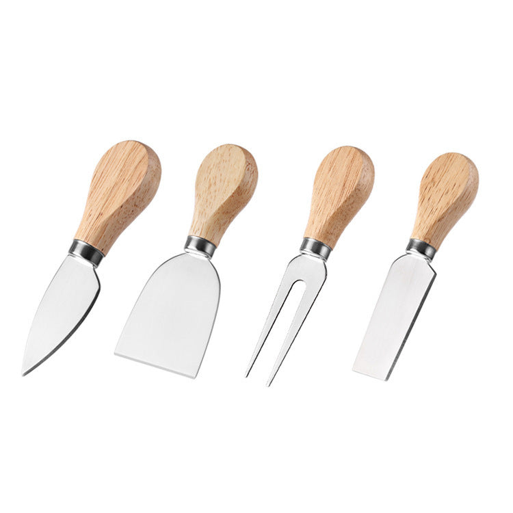 4 Pieces Cheese Knives Set