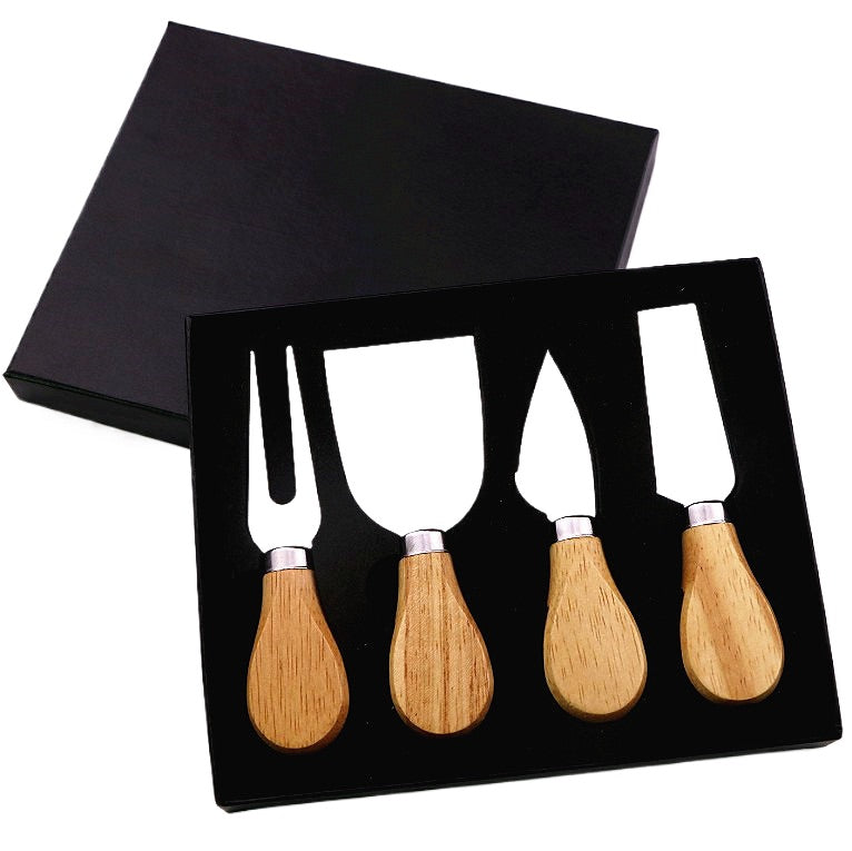 4 Pieces Cheese Knives Set