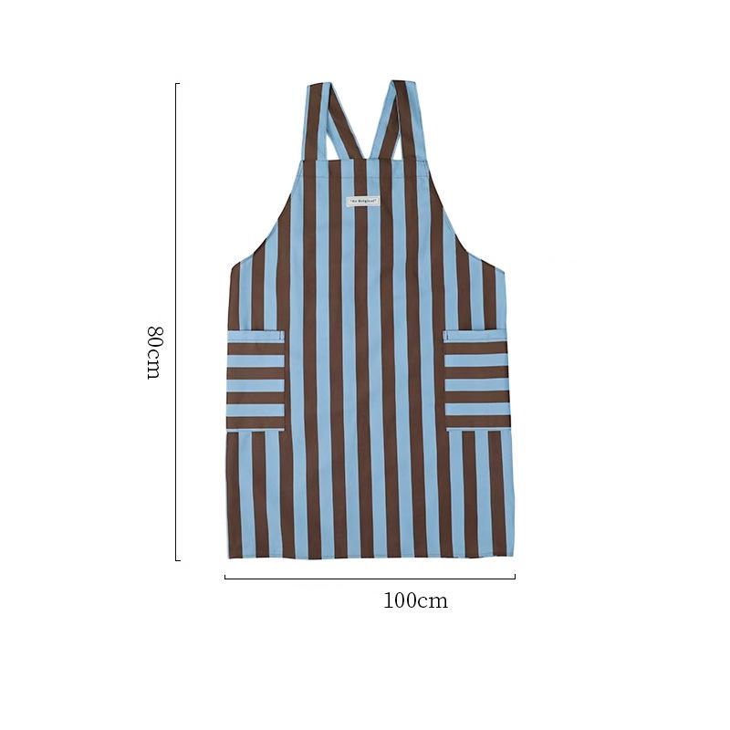 Retro Striped Apron