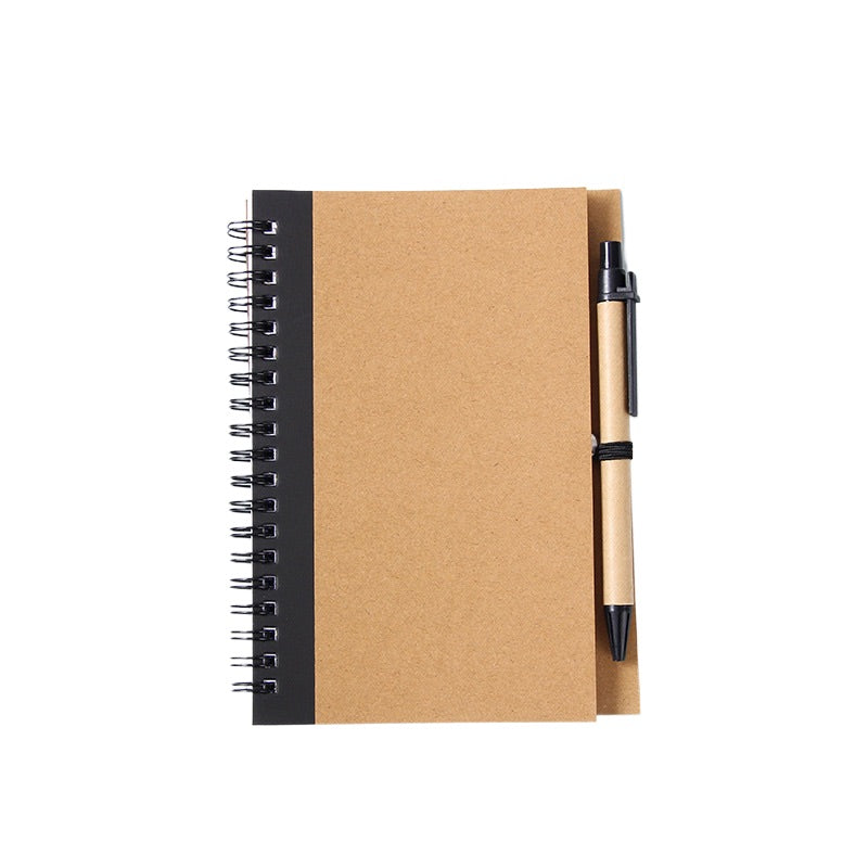 Kraft Paper Coil Notebook