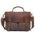 Vintage Canvas & Leather Messenger Bag