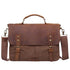 Vintage Canvas & Leather Messenger Bag