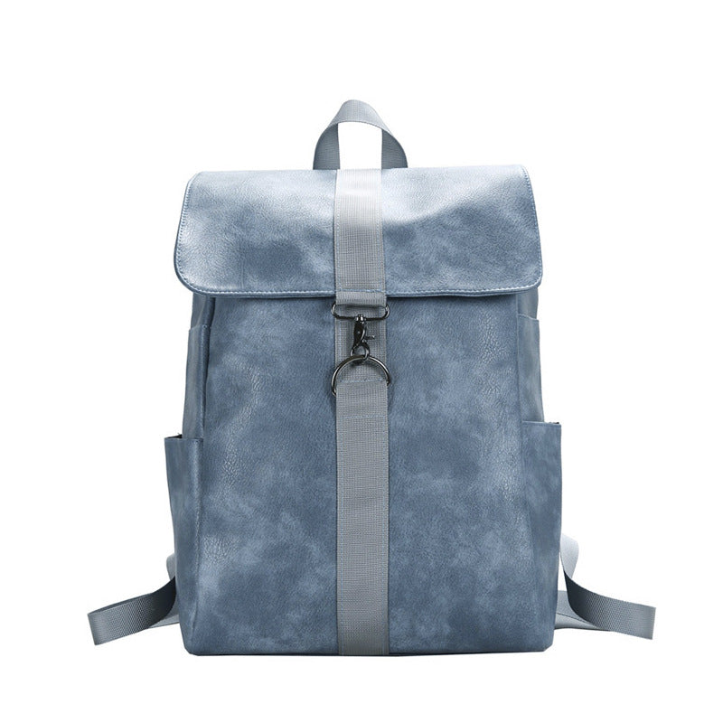 Mochila retro de cuero