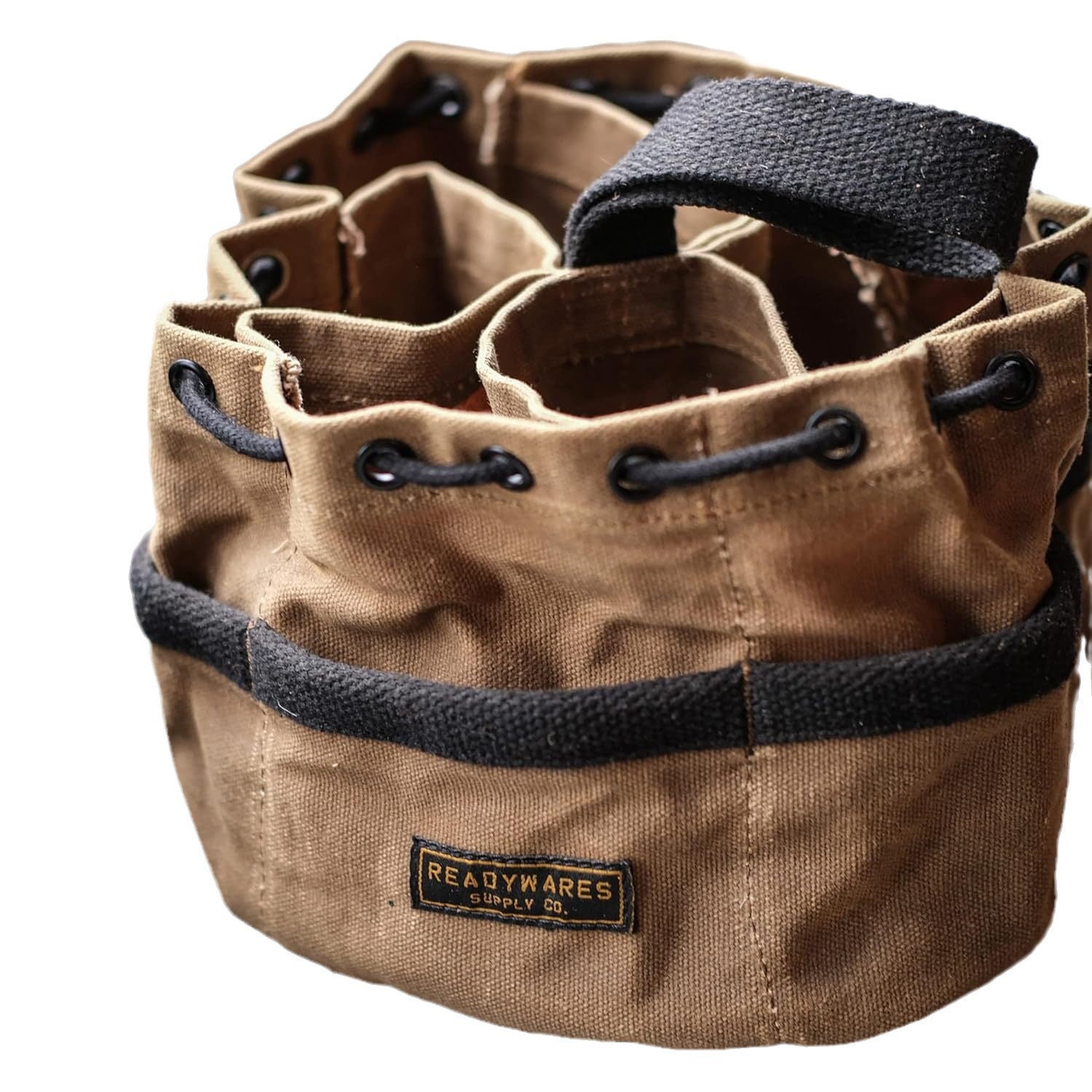 Waxed Canvas Compact Tool Organizer Bag