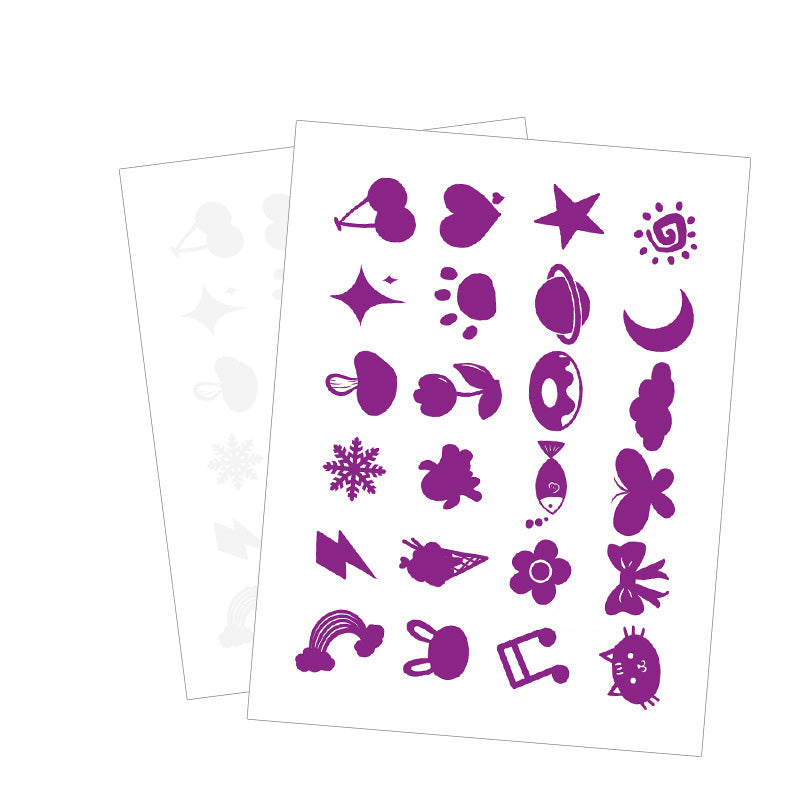 Uv Sunscreen Skin Stickers