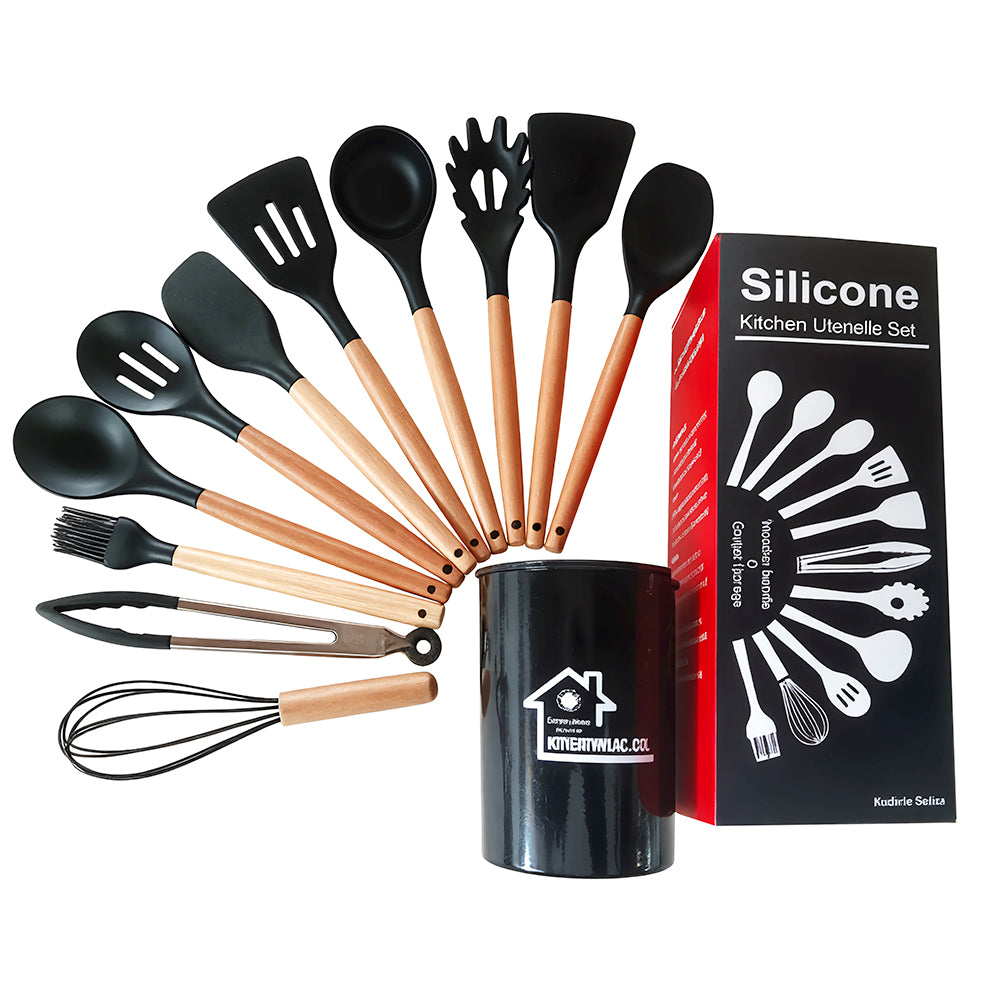 Utensilios de cocina de silicona 