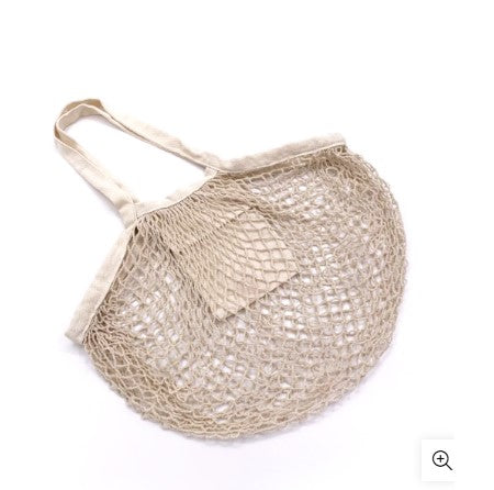 Foldable Cotton Mesh Shopping Bag