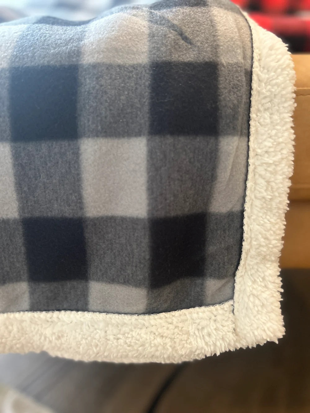 Buffalo Check Sherpa Blanket