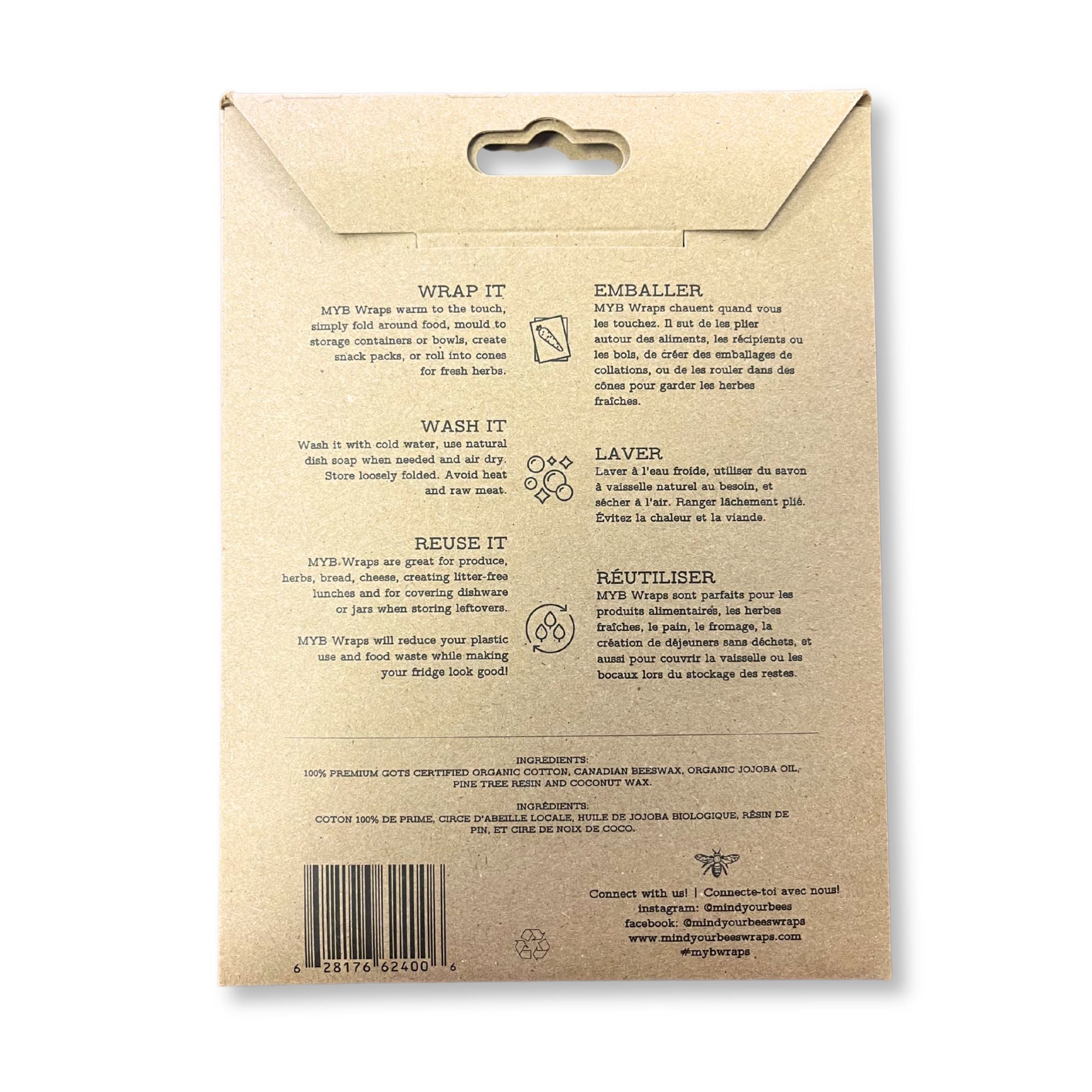 Beeswax Wrap Assorted Set