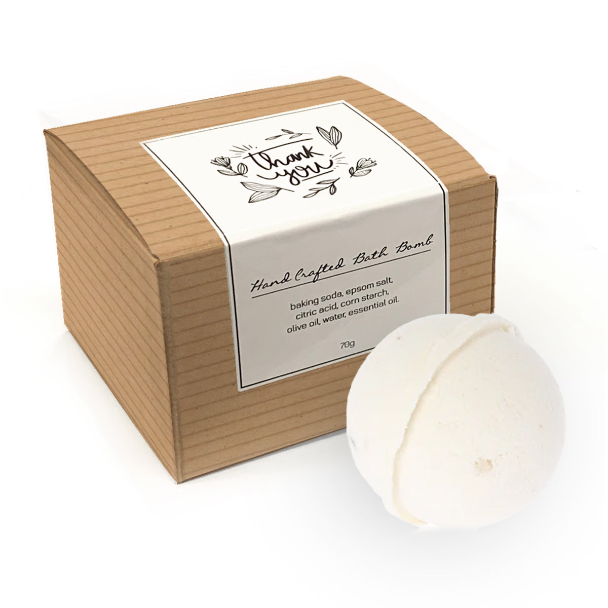 Single Bath Bomb In Gift Box