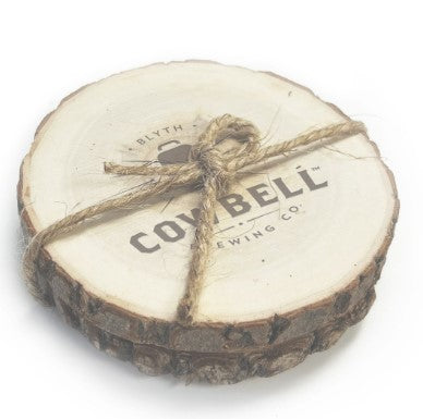 Natural Wooden Coaster Set (Single)