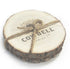 Natural Wooden Coaster Set (Single)