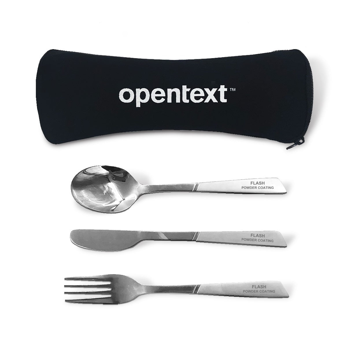 Stainless Steel Cutlery Set In Pouch