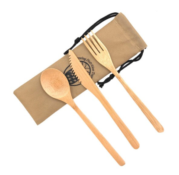 Eco-friendly Bamboo Utensil Set