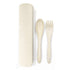 School-friendly Wheat Straw Utensil Set