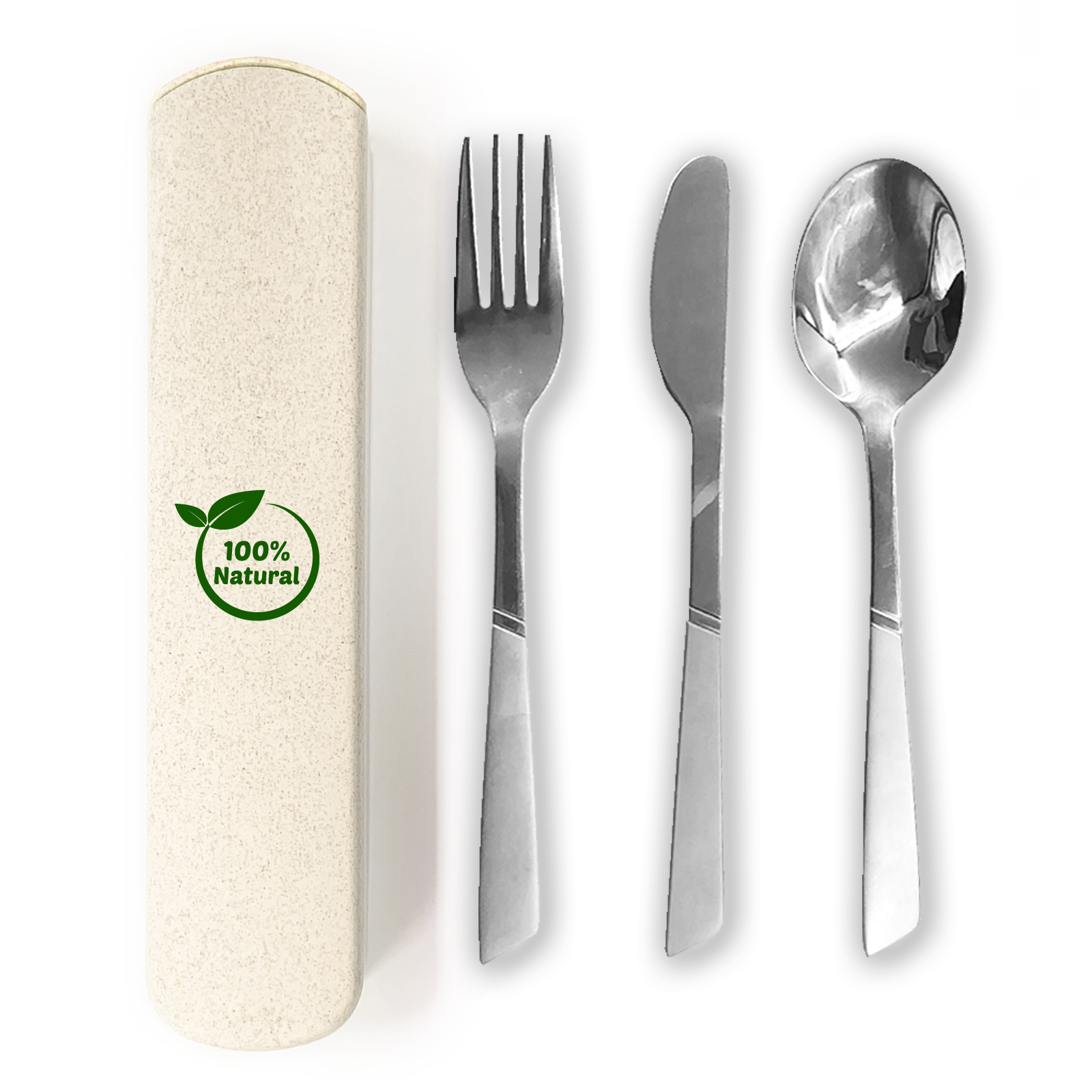 ECO-FRIENDLY STAINLESS STEEL UTENSIL SET