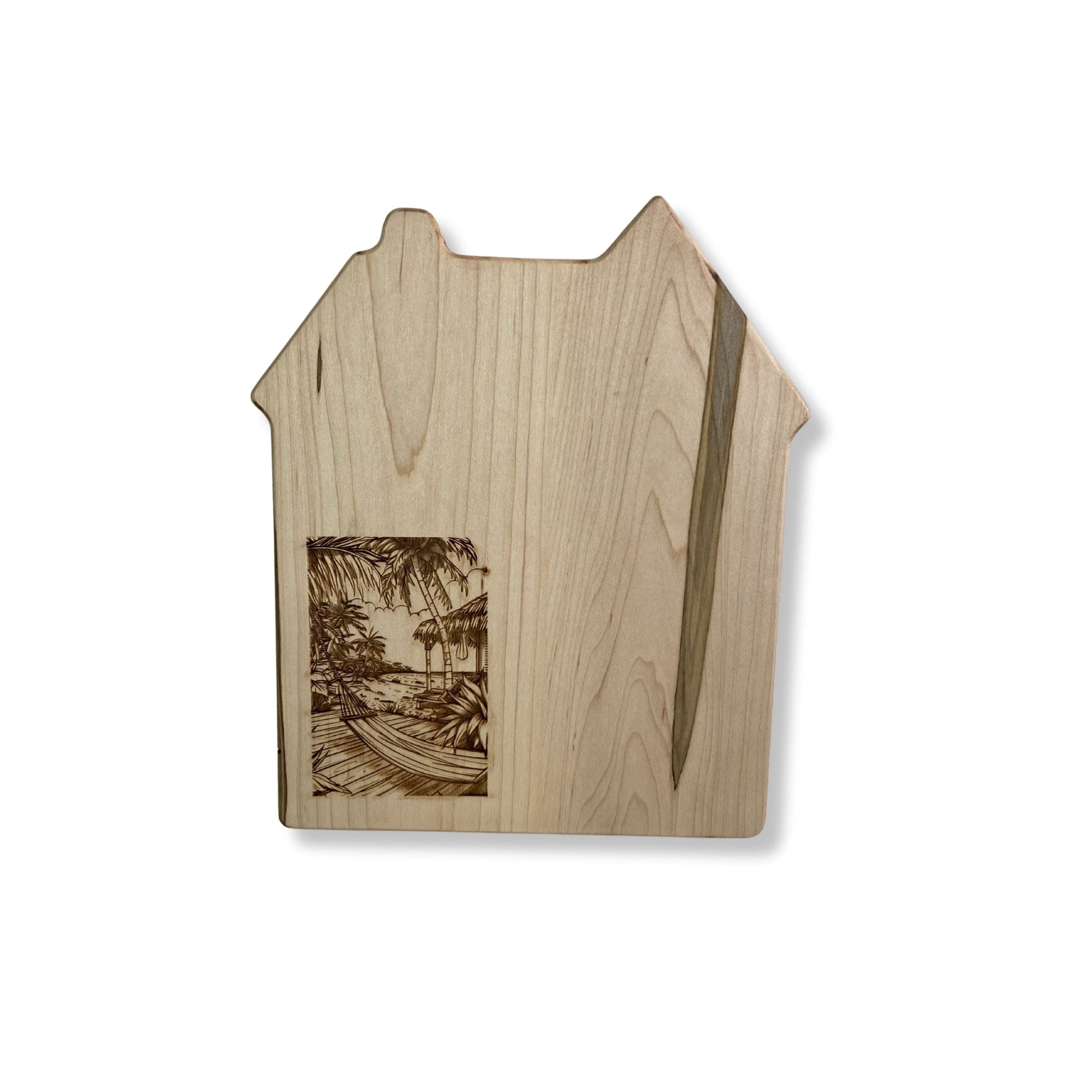 Canadian House Shaped Board 10x10