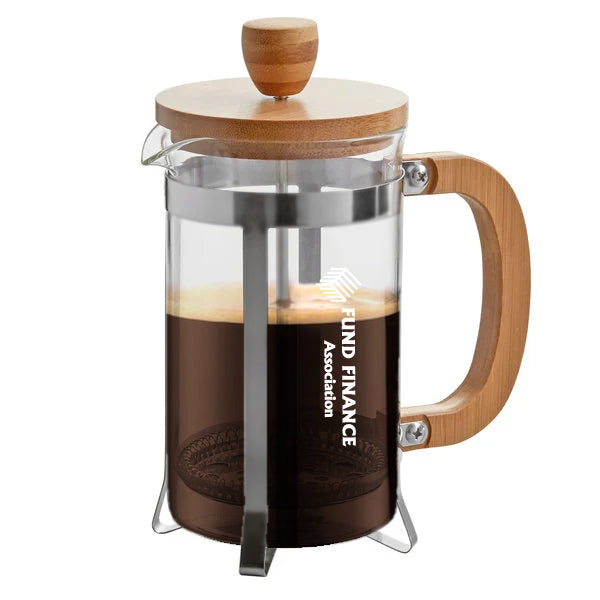 BAMBOO HANDLE FRENCH COFFEE PRESS