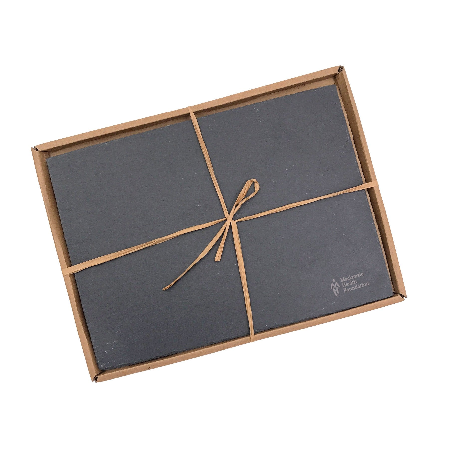 RECTANGULAR SLATE SERVING BOARD 12 X 9