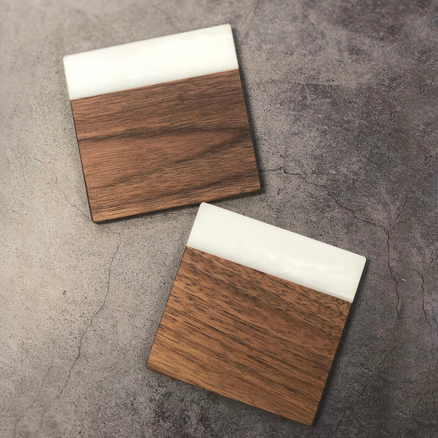 Canadian Walnut Coaster Set Of 2