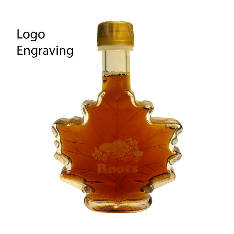 Maple Syrup in Leaf Bottle