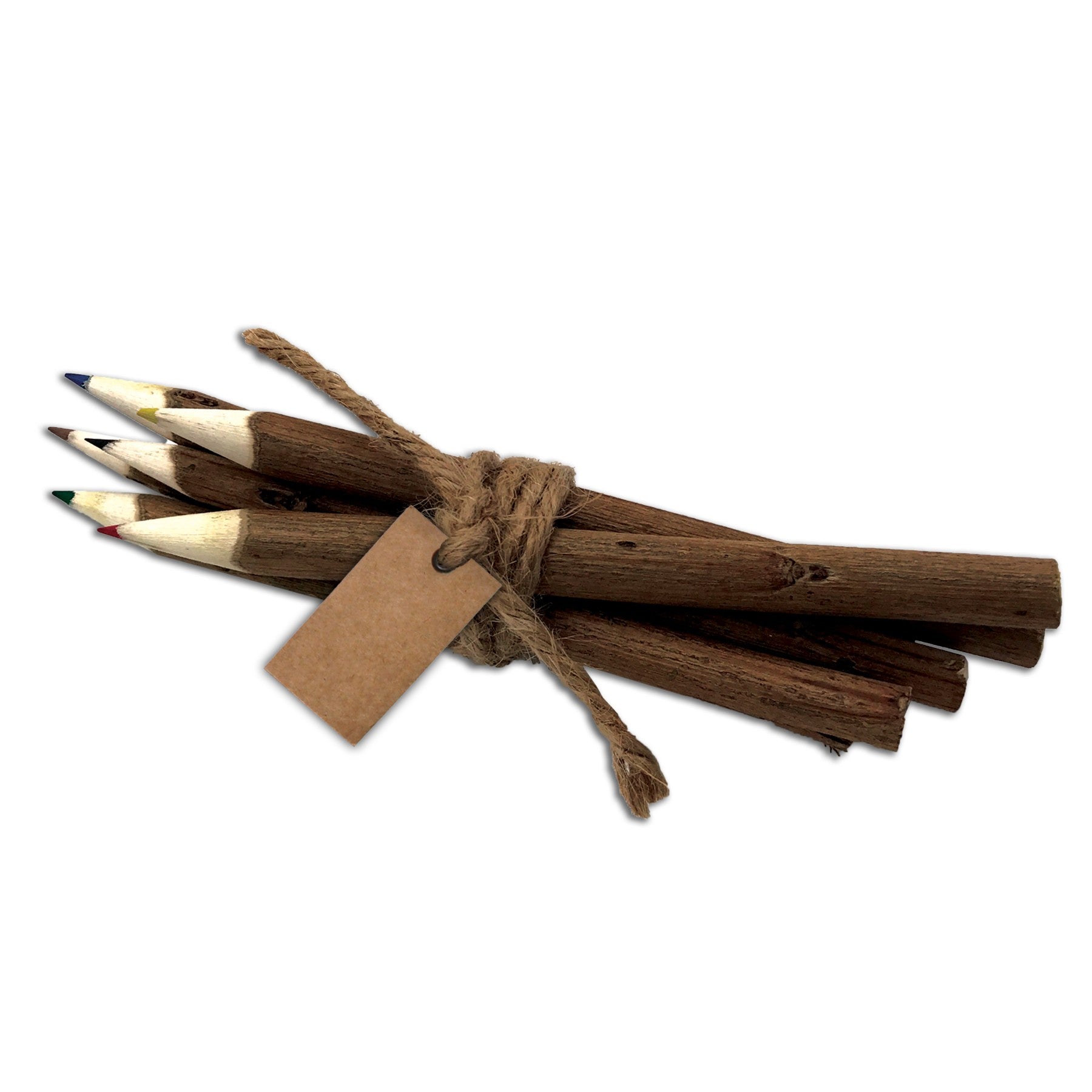 Wood Twig Colour Pencil Set