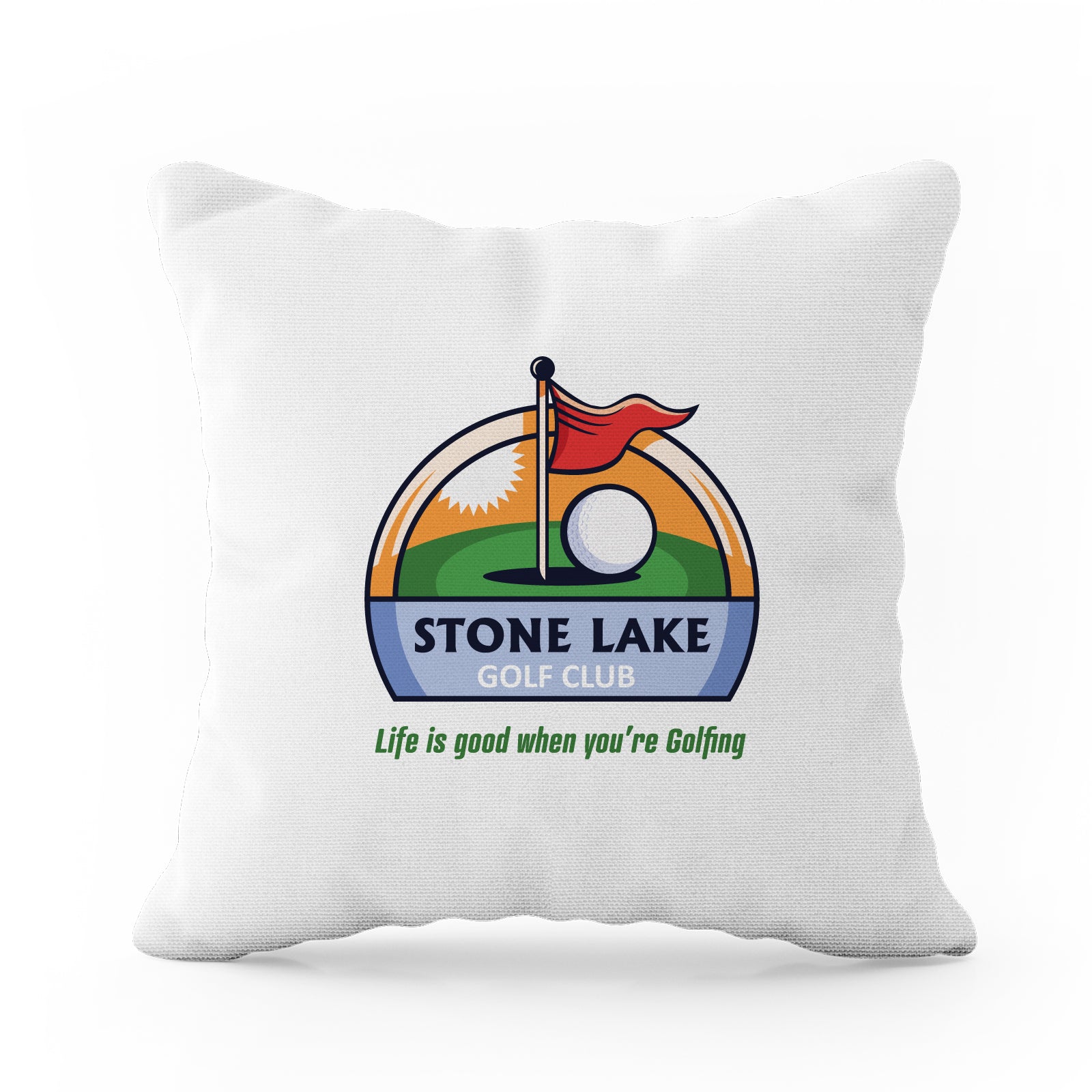 SUBLIMATED FULL COLOR THROW PILLOW CASE